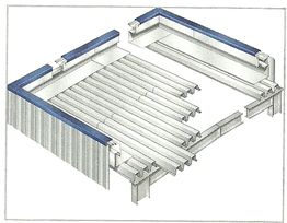 Csarnokpts Spacetec tetrendszer